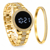 Reloj Digital Montre 360™ + Pulsera | Acero Inoxidable con Pedrería