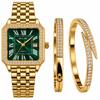 SKYLINE IMPERIAL™ | Set de Reloj y Pulseras En Acero Inoxidable