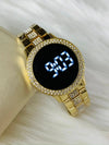 Reloj Digital Montre 360™ + Pulsera | Acero Inoxidable con Pedrería